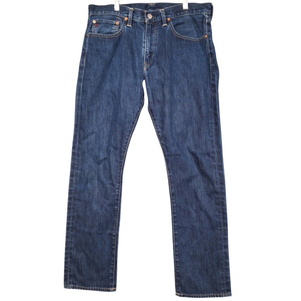 Polo Ralph Lauren Sullivan Slim Jeans Mens 33x30 Dark Wash Indigo